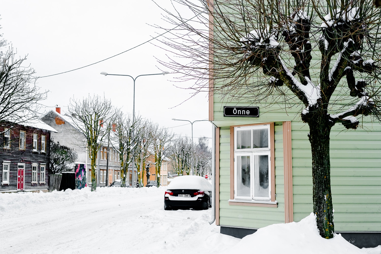 The charming wooden districts of Tartu