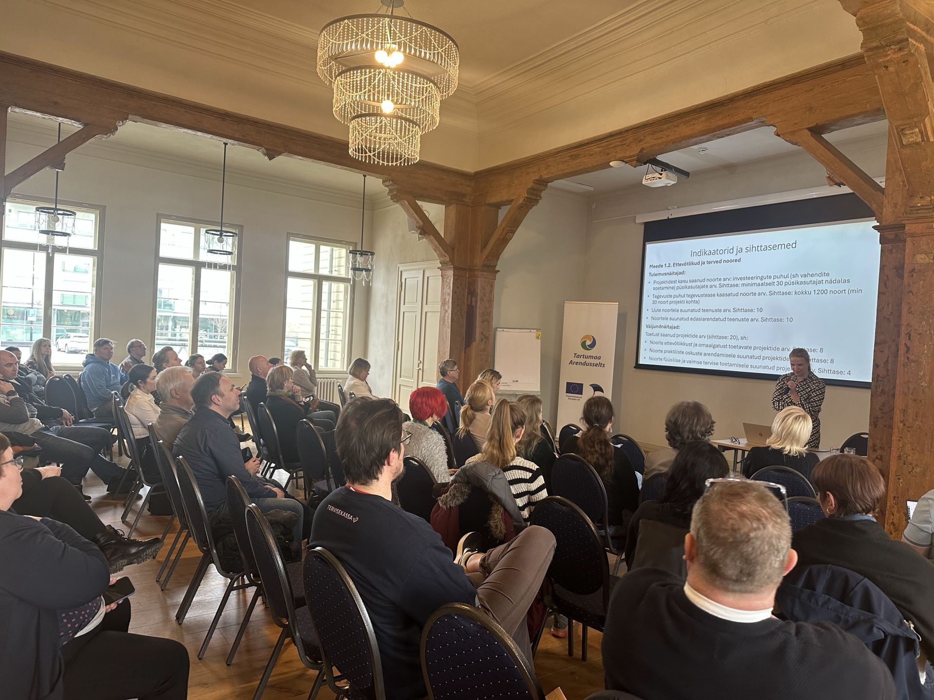 Inimesed Tartumaa Arendusseltsi infopäeval