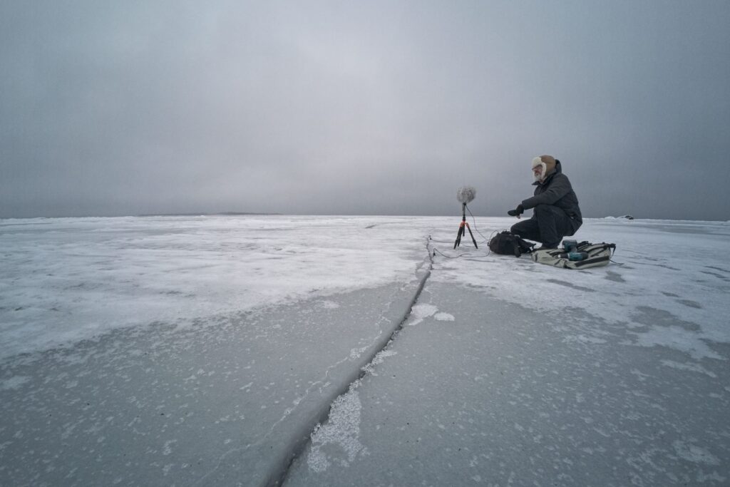 Kunstnik John Crzinich on jää