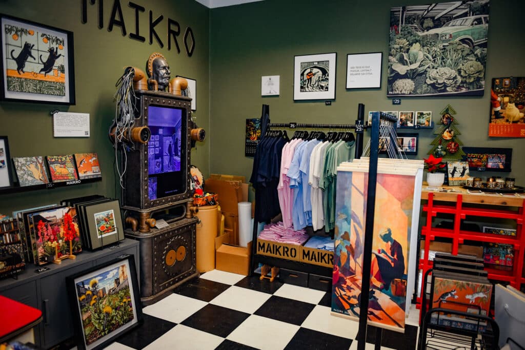 Maikro galerii. Karlova kevadlaat
