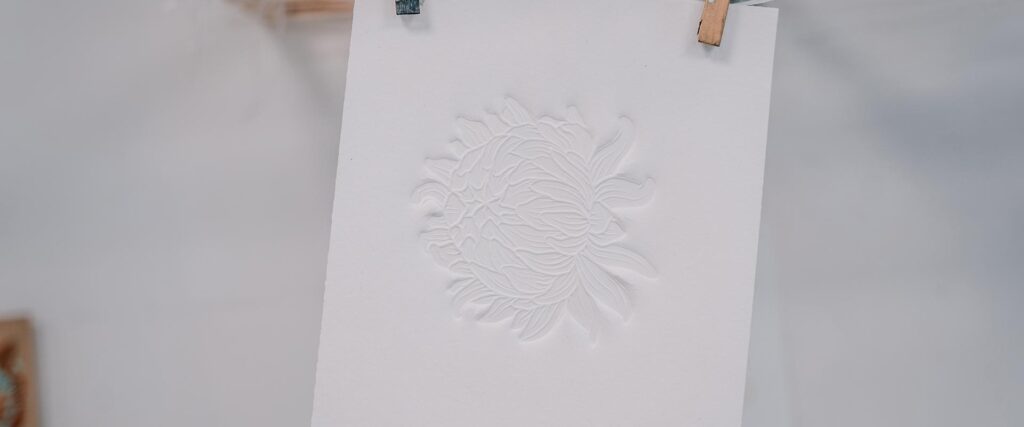 Blind embossing at TYPA