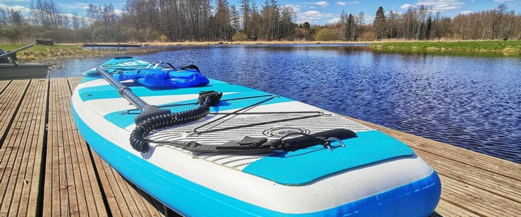 SUP board rental on the River Ahja