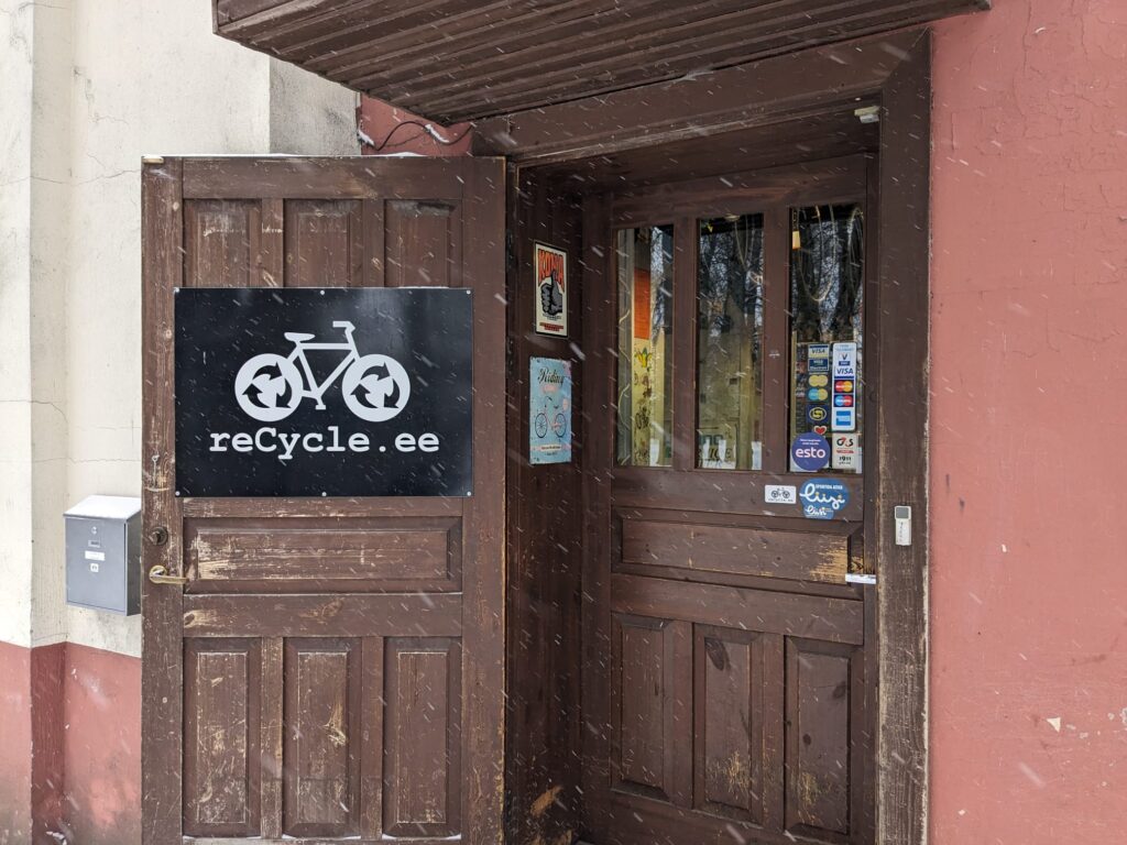 Bicycle rental at Tartu Bicycle Shop