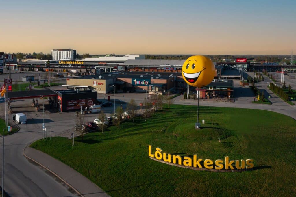 Lõunakeskus is the largest shopping center in Southern Estonia