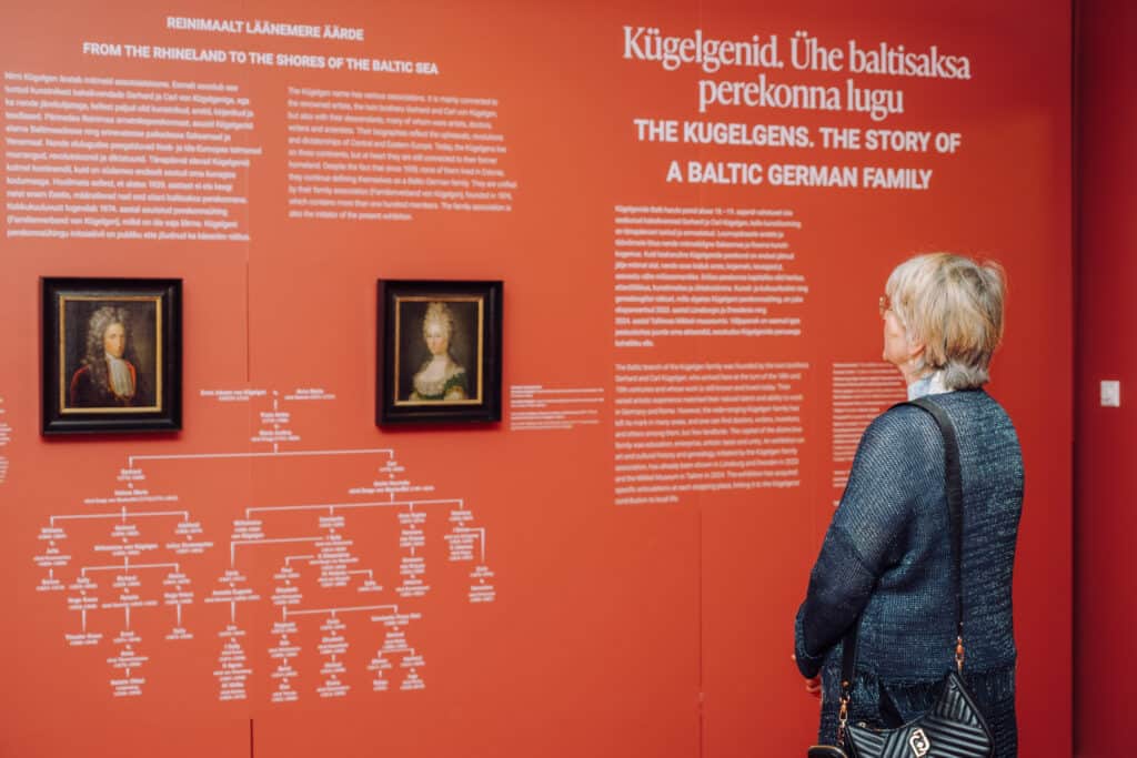 Exhibition at Tartu City Museum about the story of a Baltic German family in Tartu