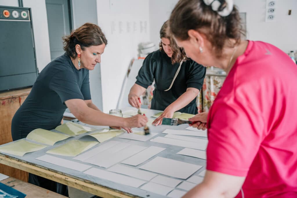 Cyanotype Paper Workshop in TYPA
