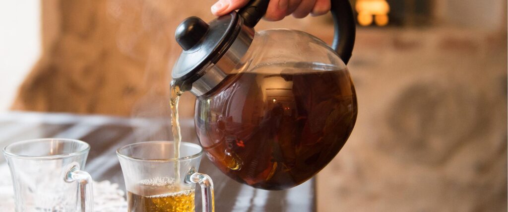 Afternoon tea in Hirveaia at Alatskivi