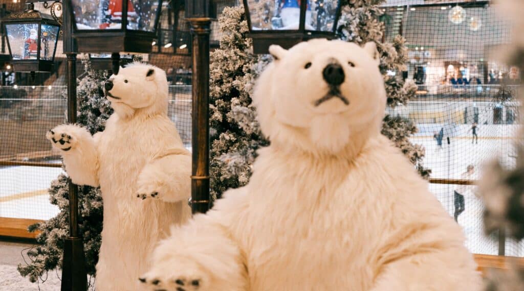 Christmas at Southern Estonia’s largest shopping centre, Lõunakeskus