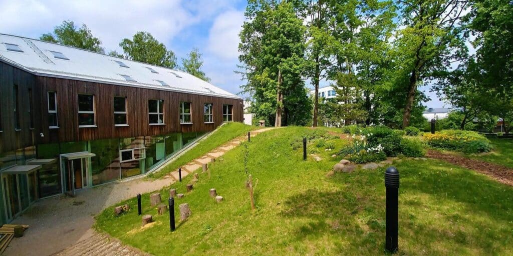 The park of Tartu Environmental Education Centre