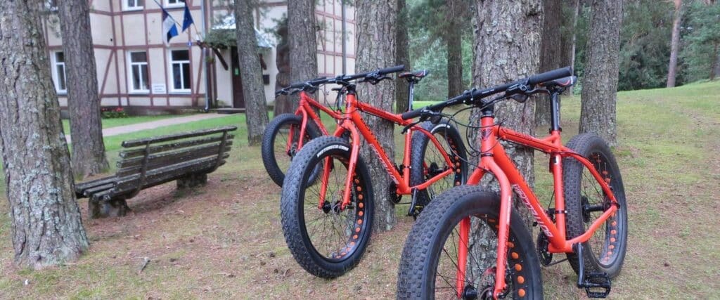 Rental of fatbikes and bicycles at Verevi Motel
