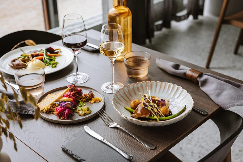 Restaurant Dorpat, menu selection